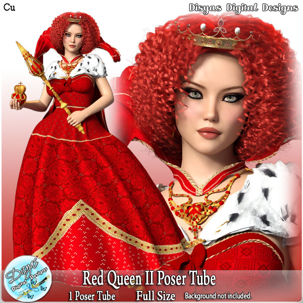 RED QUEEN IRAY TUBE CU - FS by Disyas - Click Image to Close